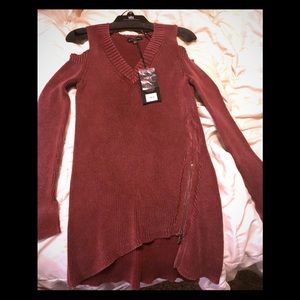 Open Shoulder Sweater.